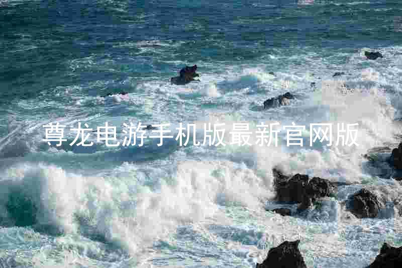 尊龙电游手机版最新官网版